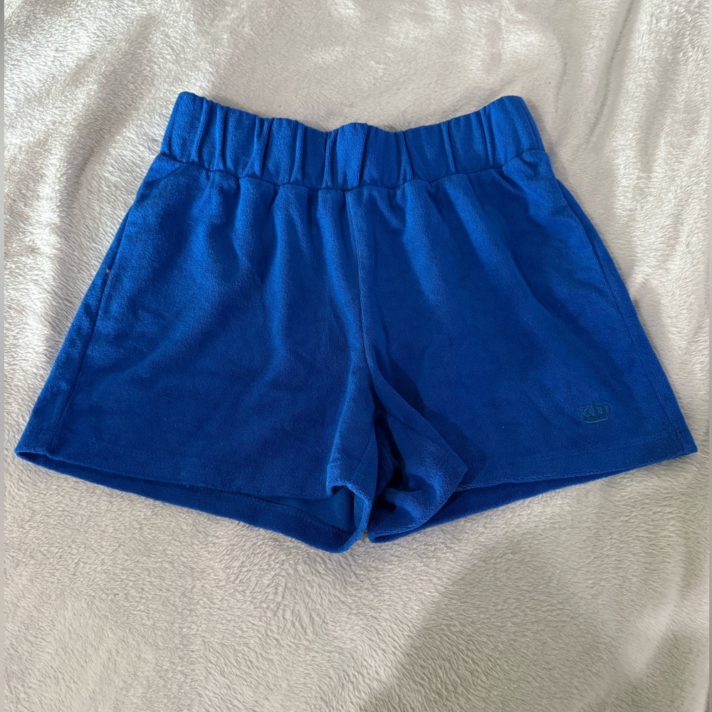 Juicy By Juicy Couture Terry Towel Mid Rise Shorts